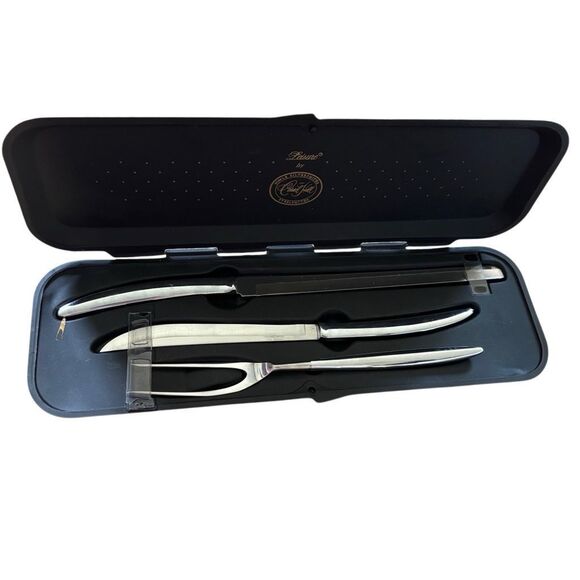 Vintage Carvel Hall 3 Piece Carving Set - Picture 1 of 6